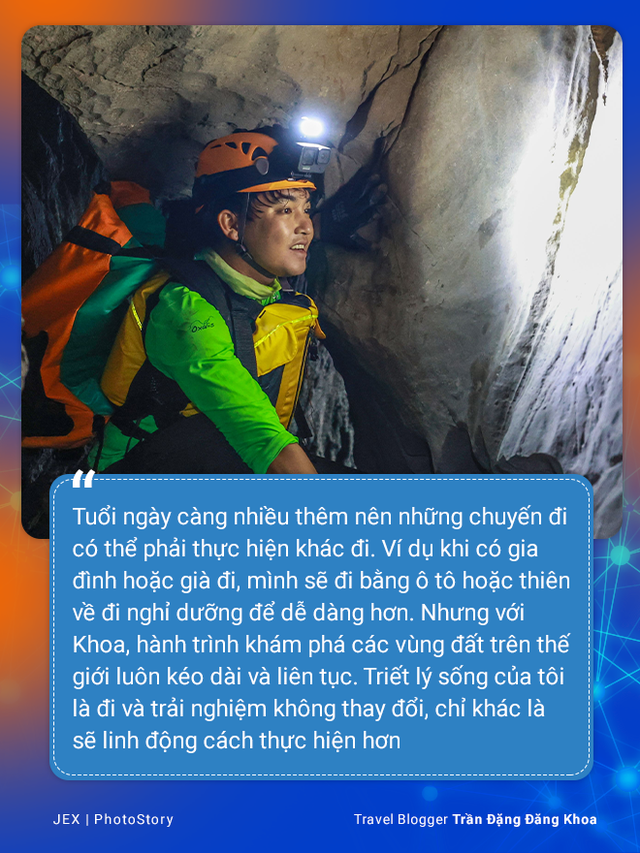 Travel Blogger Trần Đặng Đăng Khoa: Đừng ngồi yên một chỗ vì cuộc sống luôn cần vận động - Ảnh 2.