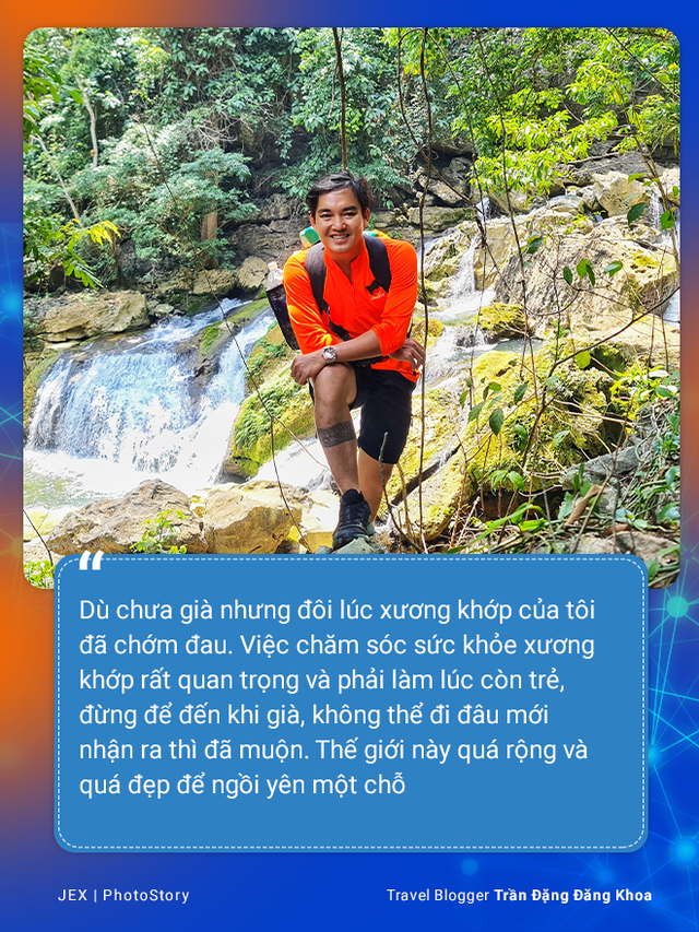 Travel Blogger Trần Đặng Đăng Khoa: Đừng ngồi yên một chỗ vì cuộc sống luôn cần vận động - Ảnh 7.