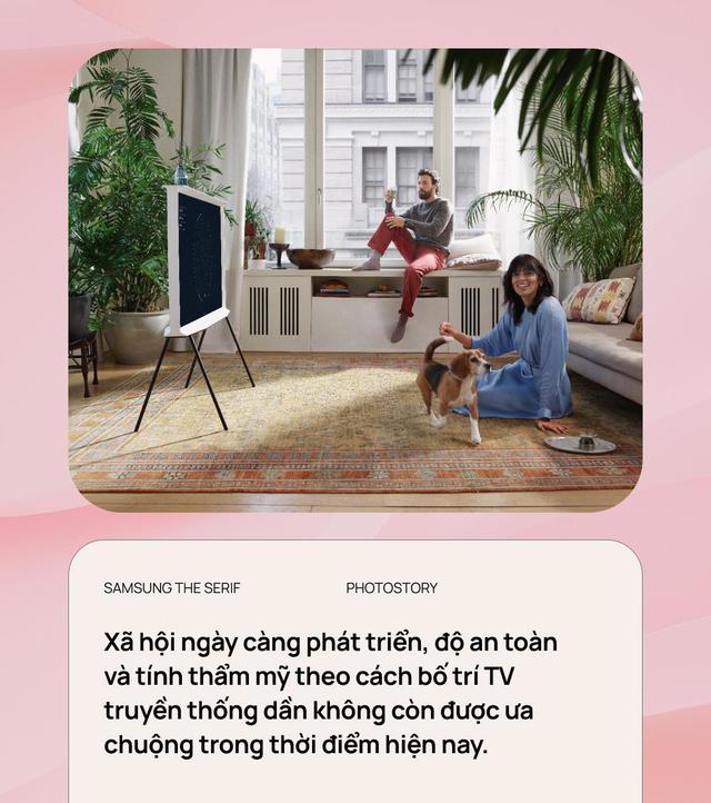 Chiếc TV mở ra cách bài trí nội thất mới cho phong cách tối giản - Ảnh 2.